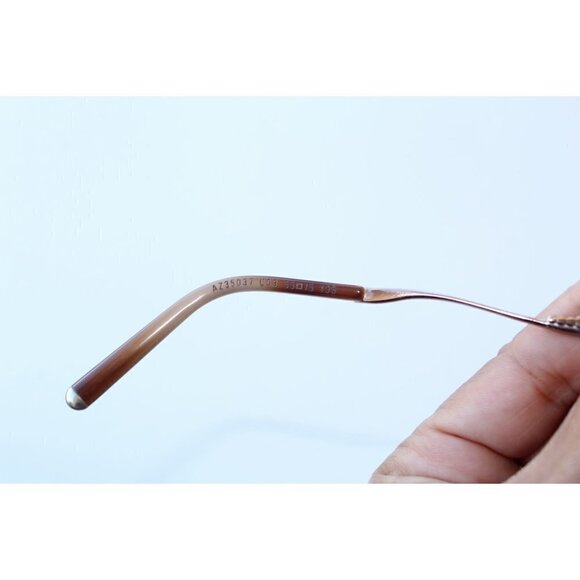 Loris Azzaro rhinestones frame eyeglasses sun 55/15 AZ 35037 C03 made in France - Picture 6 of 12